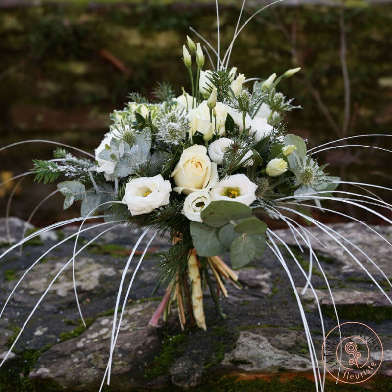 bouquet flocon par la ronde des fleurs, livraison ou retrait à rennes