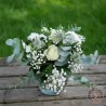 Bouquet de Fleurs Blanches – Élégance et Pureté | la ronde des fleurs