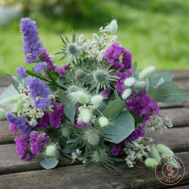 bouquet Rosée de fleurs séchées livraison rapide la ronde des fleurs