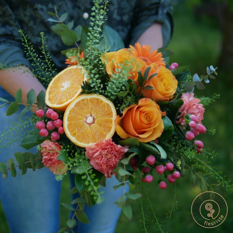 Bouquet Spritz – Livraison fleurs à Rennes | La Ronde Des Fleurs