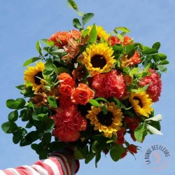 Bouquet Van Gogh – Couleurs de Provence | Fleuriste Rennes