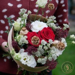 Noel enchanté Bouquet de fleurs La Ronde des Fleurs