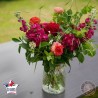 crush bouquet de fleurs francaises rouges la ronde des fleurs