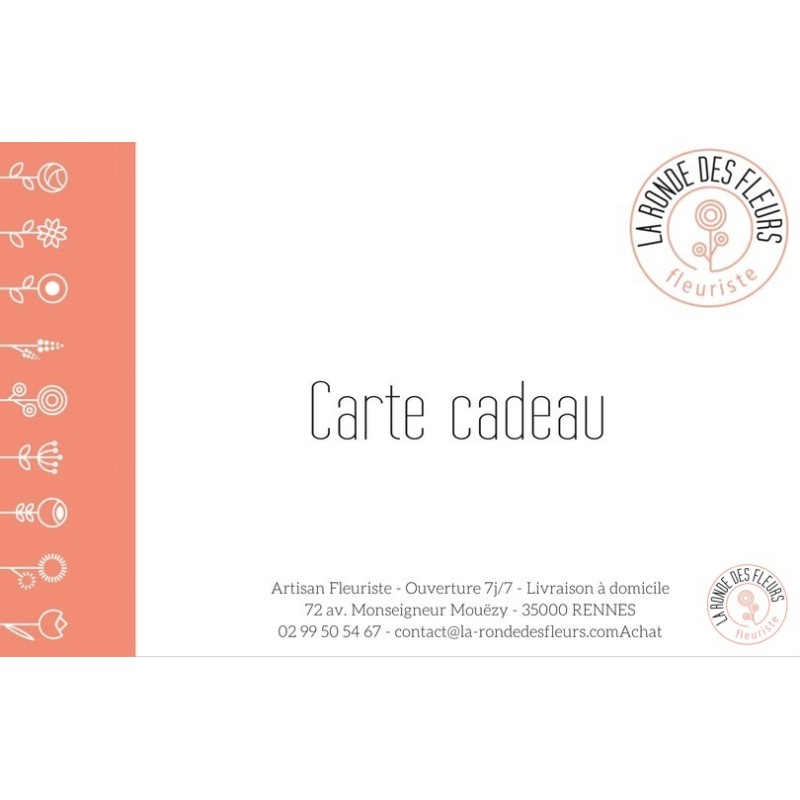 Carte cadeau 20