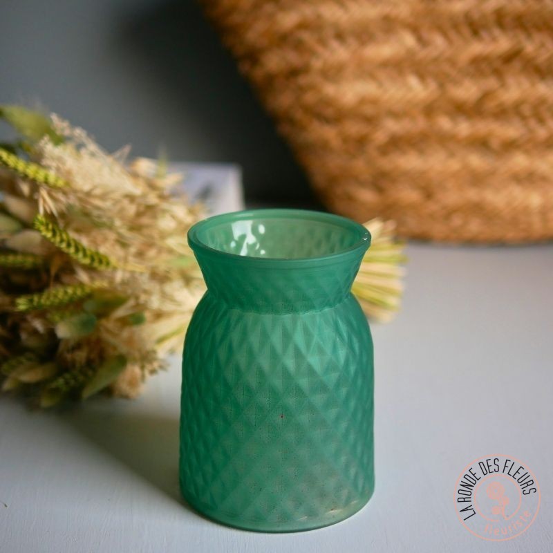 vase retro vert